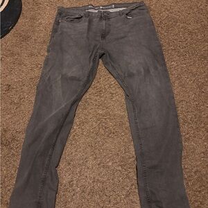 Beverly Hills Polo Club Men's Straight Jeans in Charcoal Gray